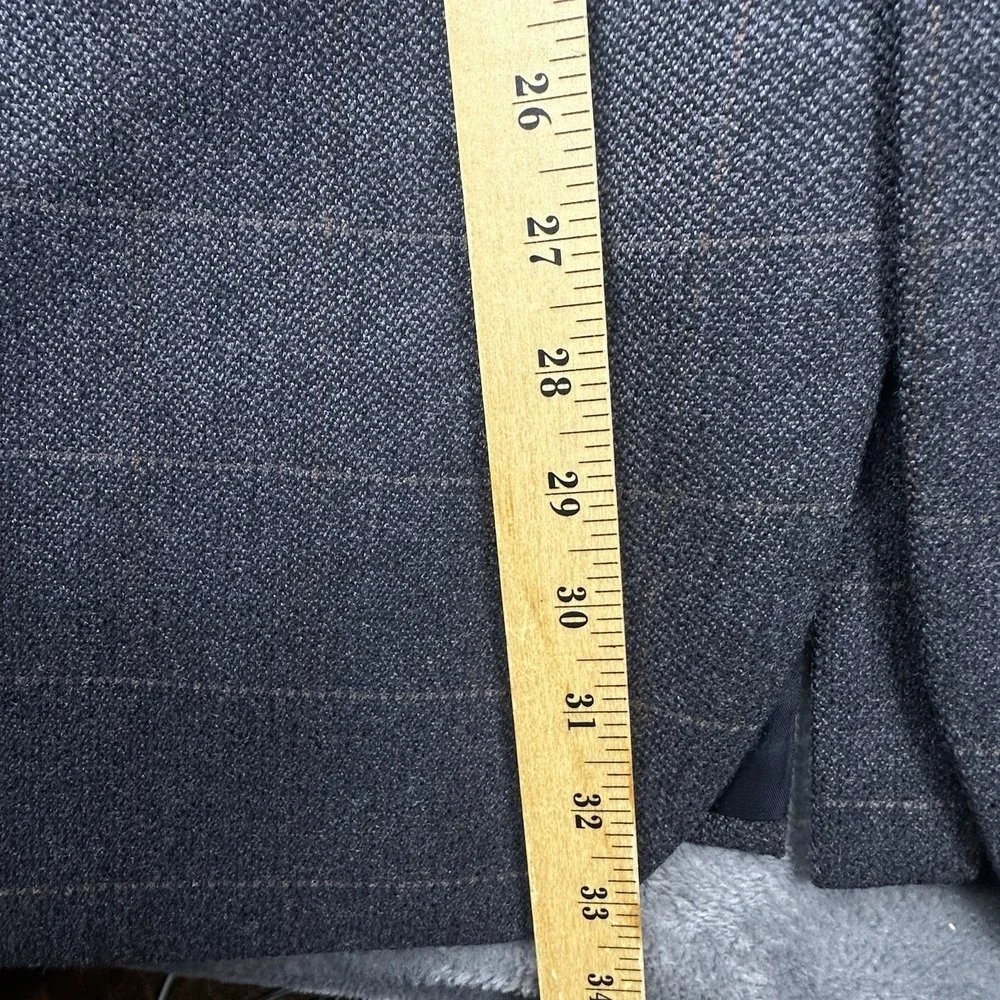 Botany 500 Blazer Sport Coat Suit Jacket Men's 42R Houndstooth 100% Lambswool
